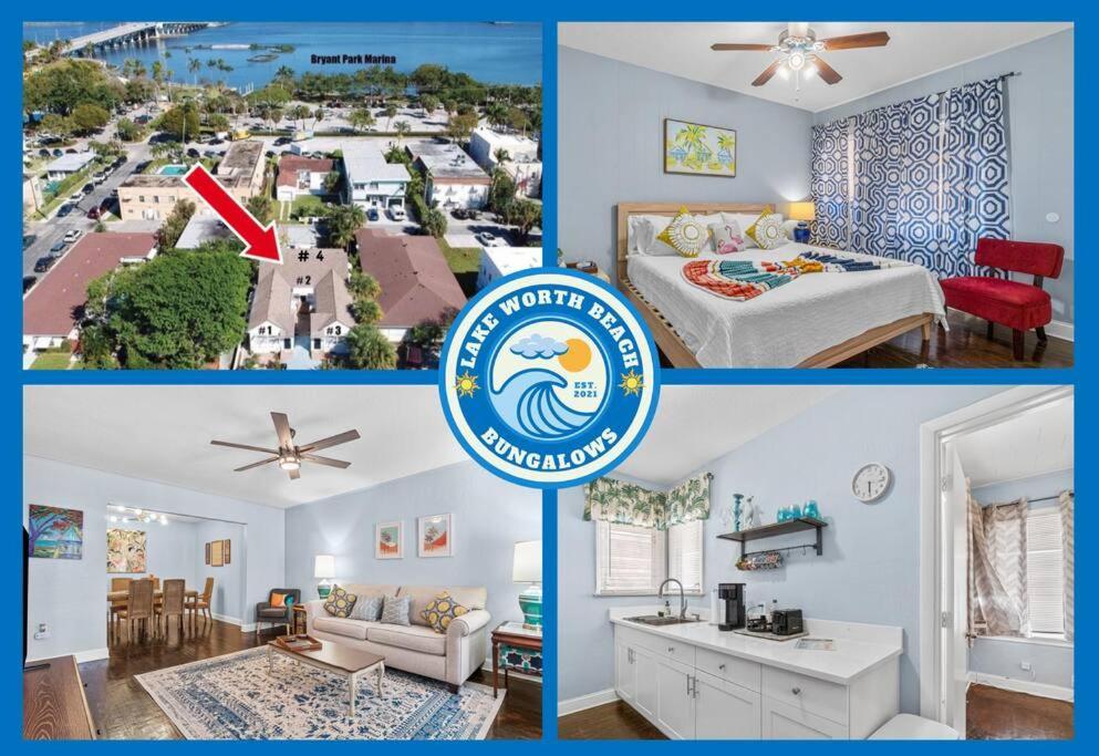 Steps To Beach & Downtown! Spacious Beach Bungalow #2 Lake Worth Beach Eksteriør bilde
